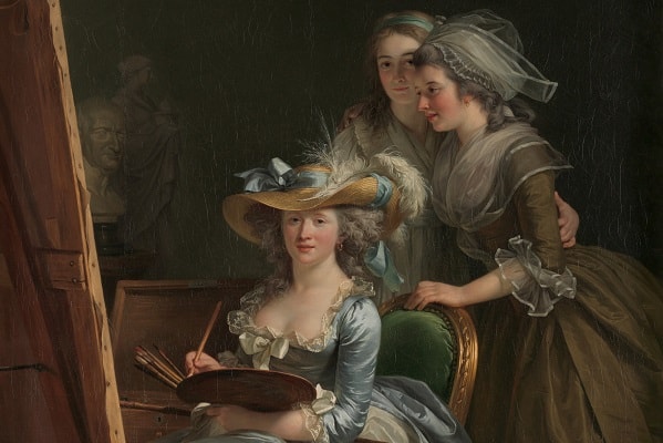 Ladies at their Mirror; Self-Portraits by Women From Antiquity to Modernity